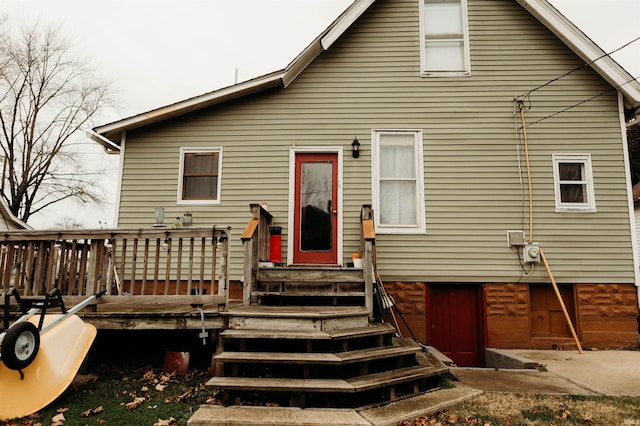 view of back of house