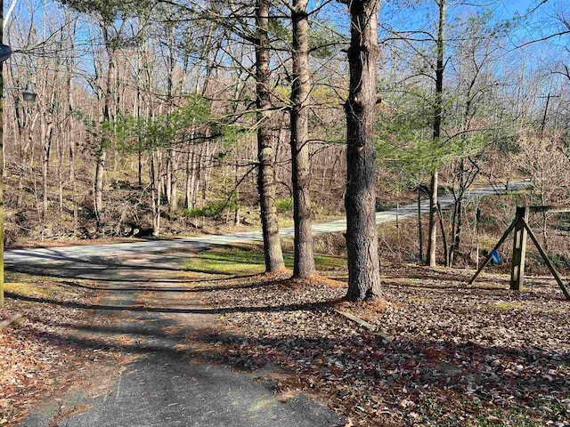 view of road