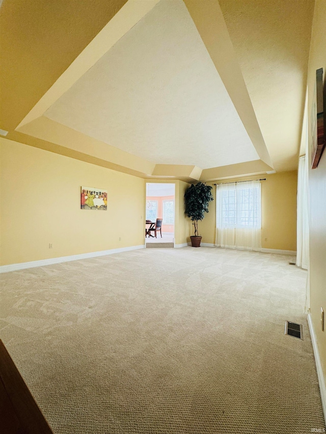 interior space featuring carpet flooring