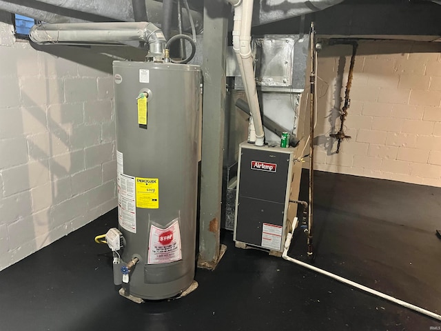 utilities with water heater