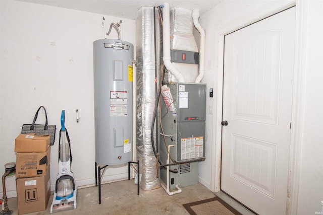 utilities with electric water heater