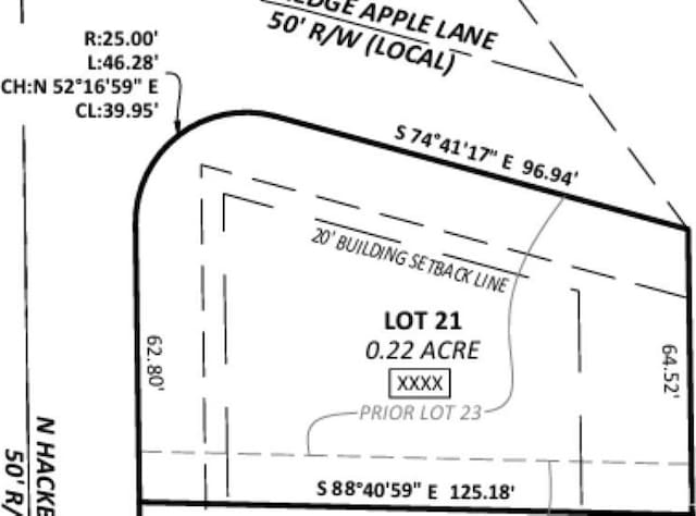 3530 N Hackberry St, Bloomington IN, 47404 land for sale