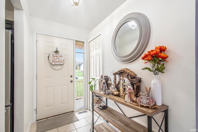 entrance foyer featuring light hardwood / wood-style flooring