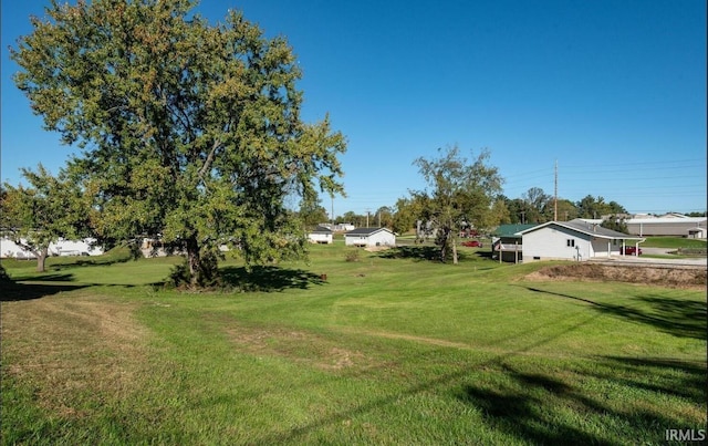 view of yard