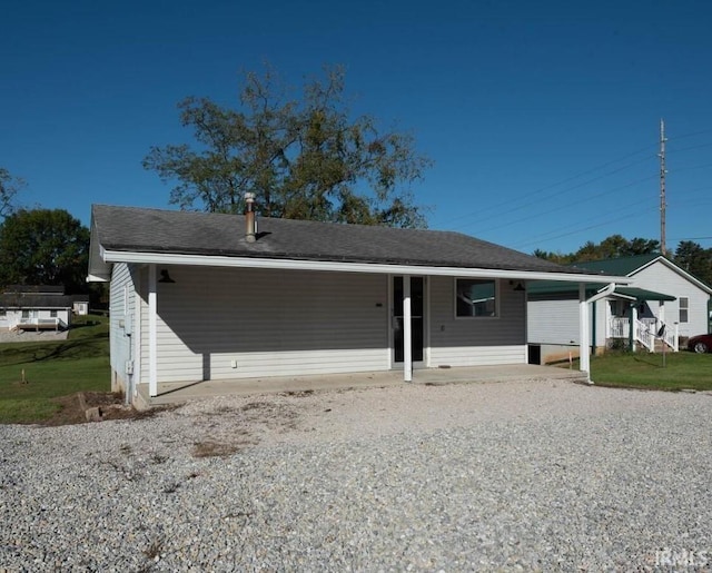 view of front of house