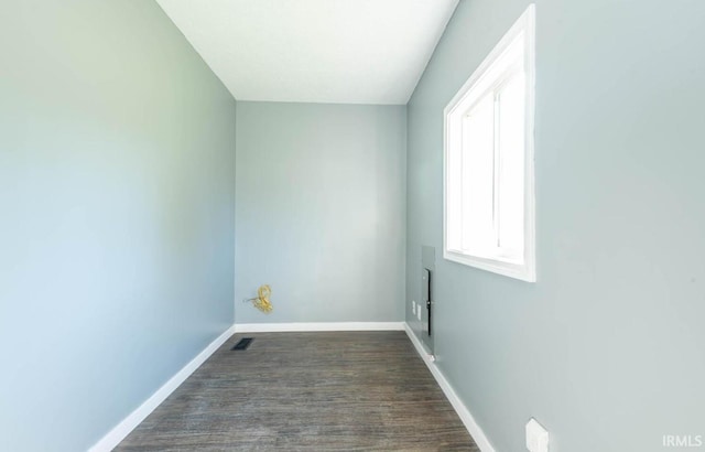 view of laundry area