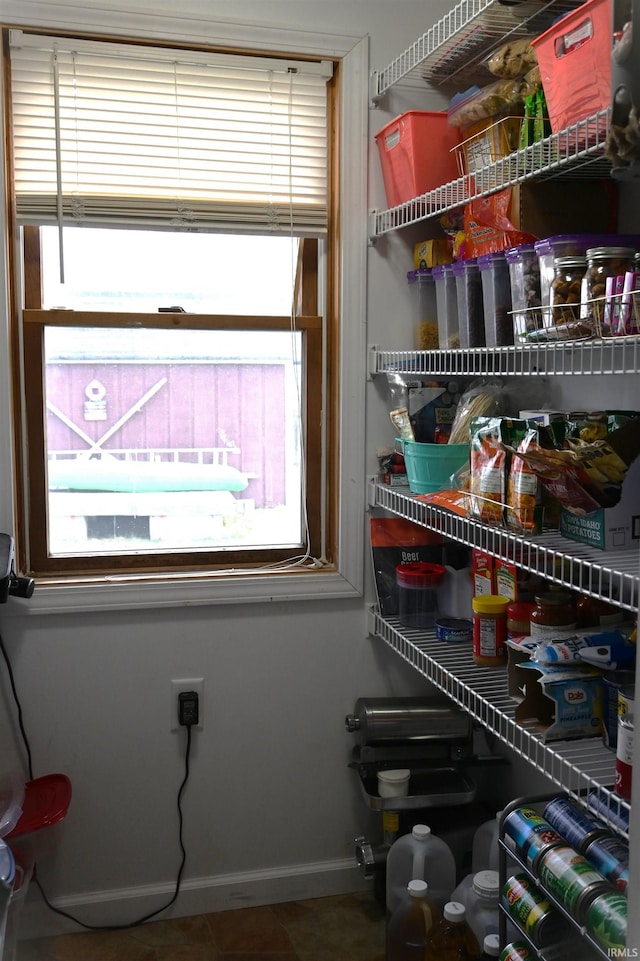 view of pantry