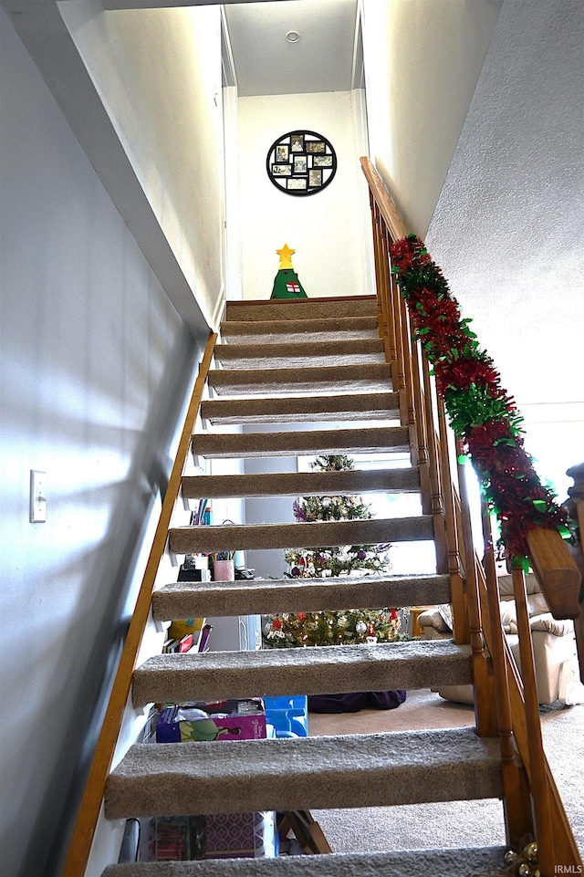 view of staircase