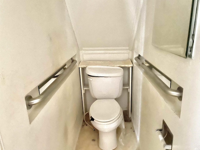 bathroom with toilet