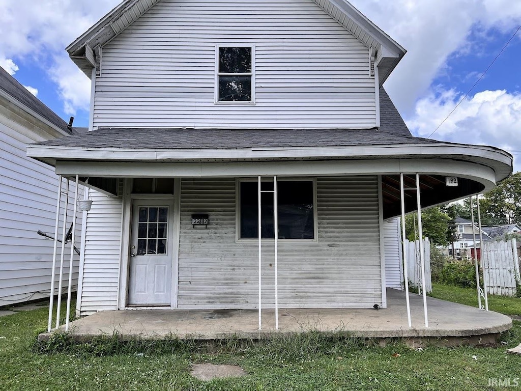 view of back of house