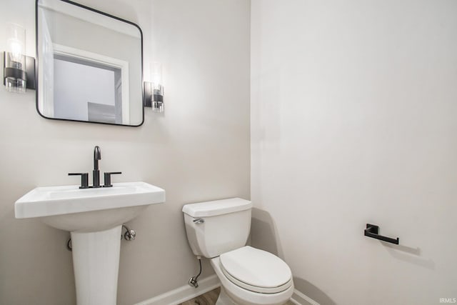 bathroom with toilet