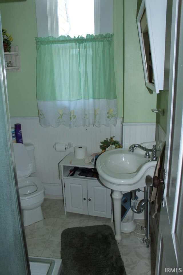 bathroom with toilet