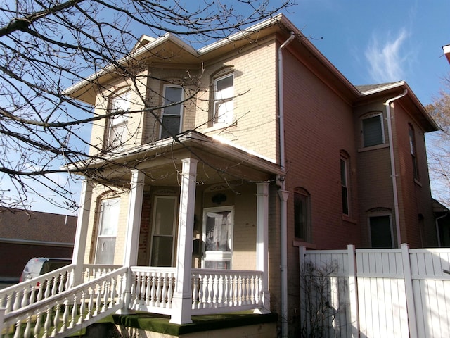 20 Ewing St, Peru, IN 46970 - view of property exterior with covered porch