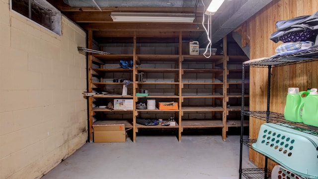 view of storage