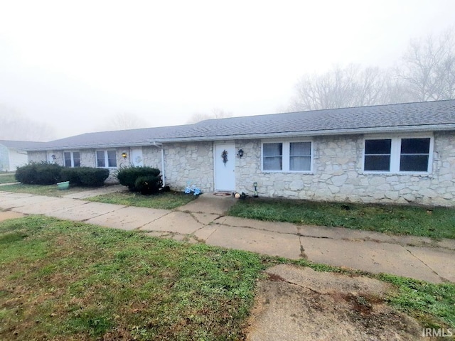 view of ranch-style home