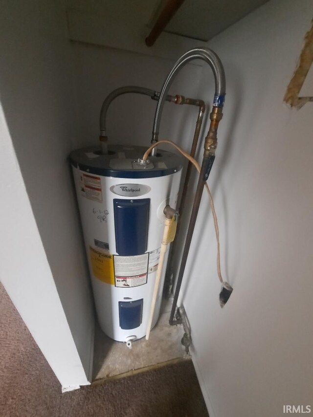 utilities featuring water heater