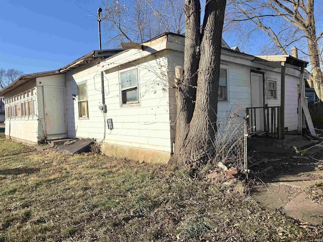 view of property exterior