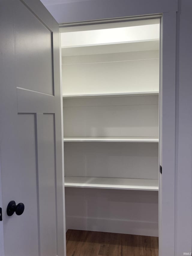 view of closet