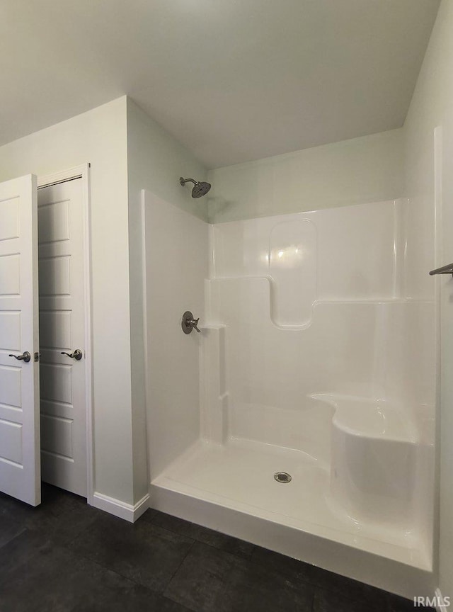 3711 Kansas Rd, Evansville, IN 47725 - full bath with baseboards and a shower
