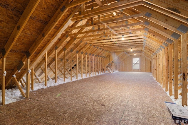 3711 Kansas Rd, Evansville, IN 47725 - view of unfinished attic