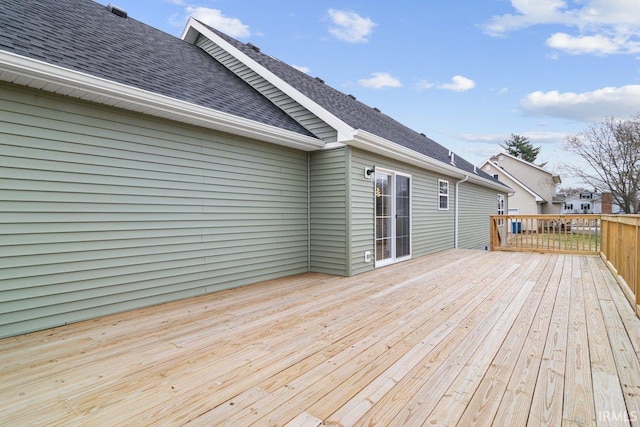 3711 Kansas Rd, Evansville, IN 47725 - view of wooden terrace