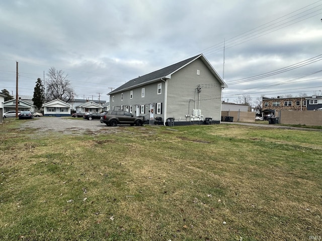 view of side of property