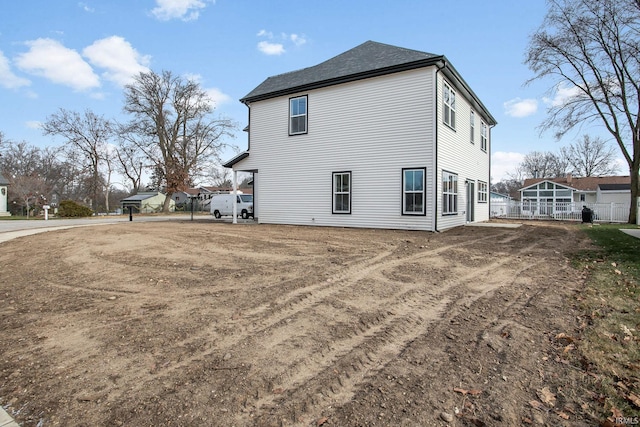 view of property exterior