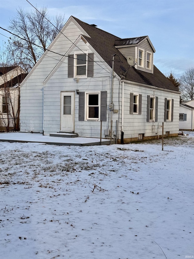 view of front of house