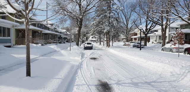 view of street