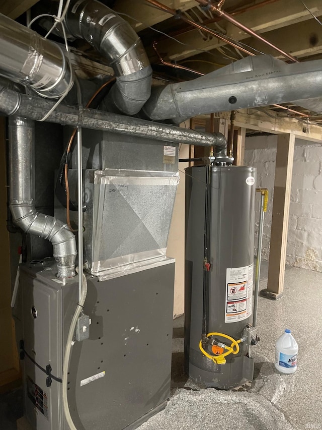 utilities with water heater