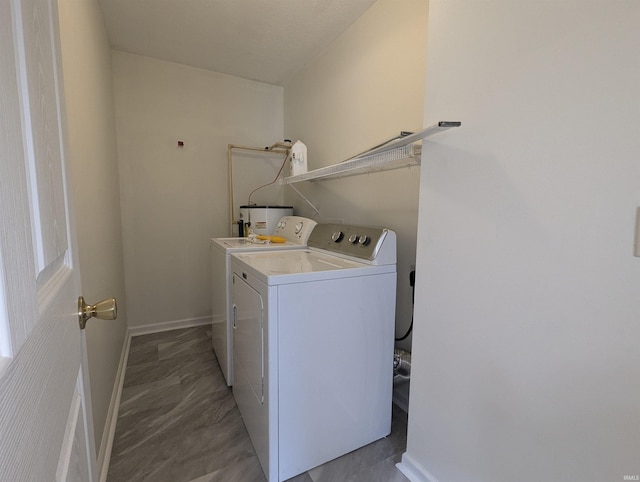 laundry area with washer and clothes dryer