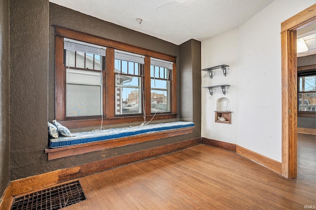 interior details with wood-type flooring