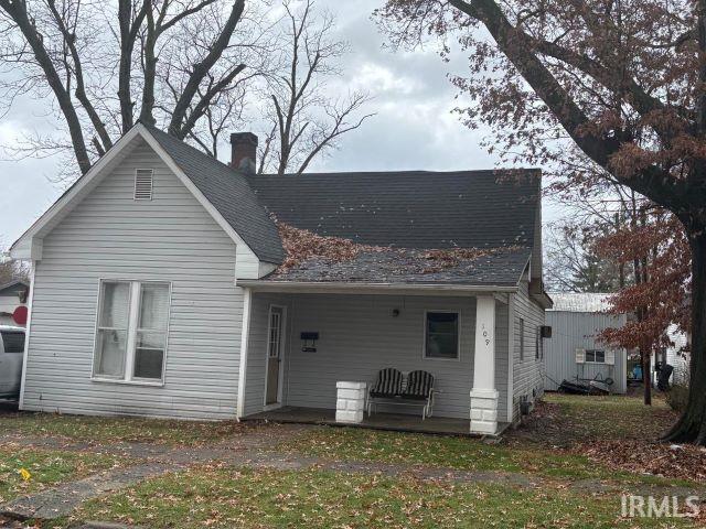 view of rear view of house