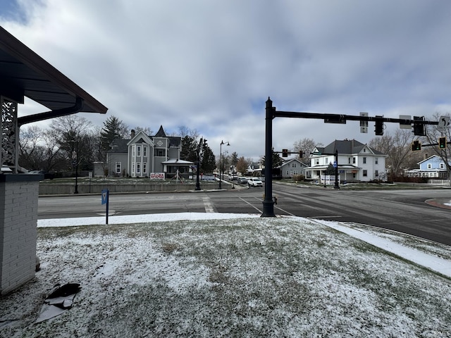 view of road