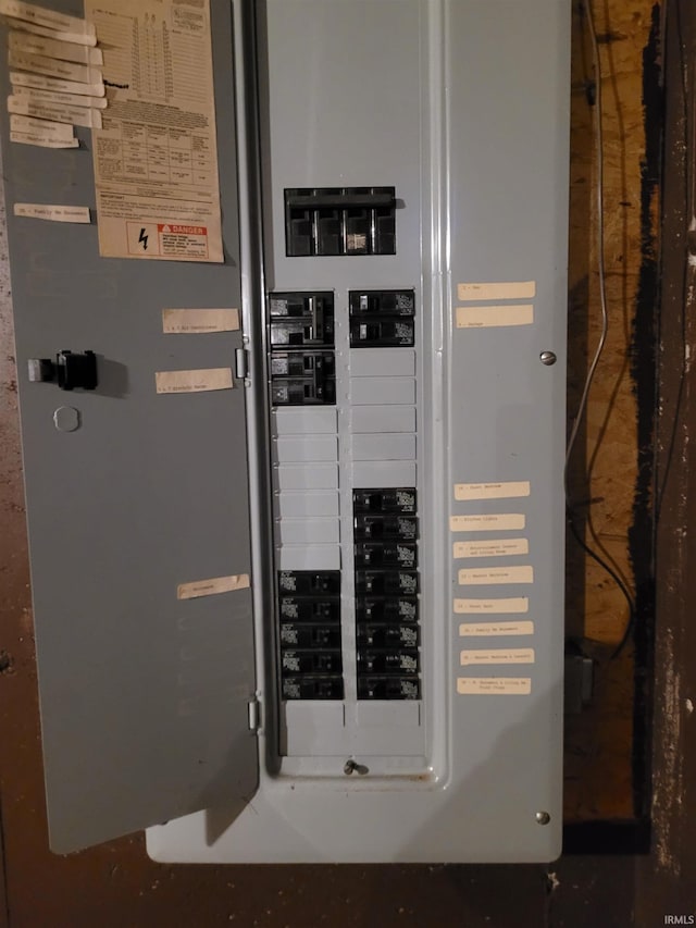 utilities with electric panel