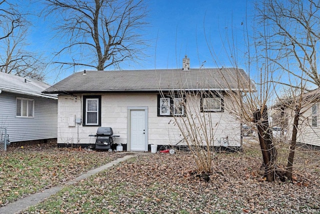 view of rear view of house