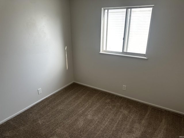 empty room featuring carpet floors