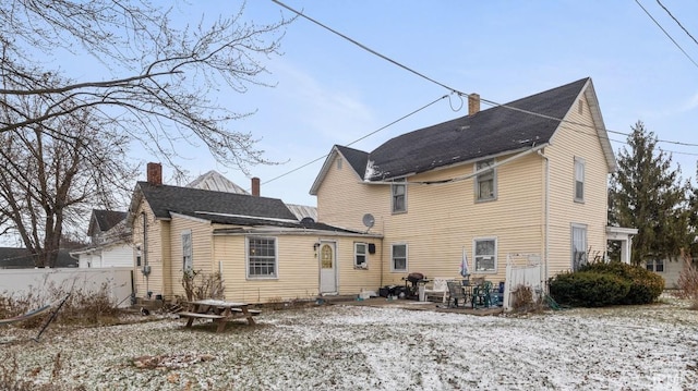 view of rear view of house