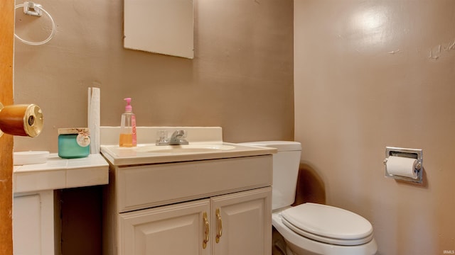 7111 Upton Rd, Mount Vernon, IN 47620 - bathroom featuring vanity and toilet