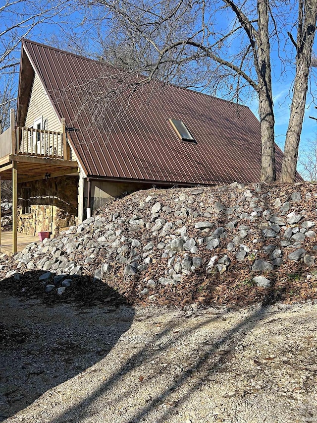 view of home's exterior