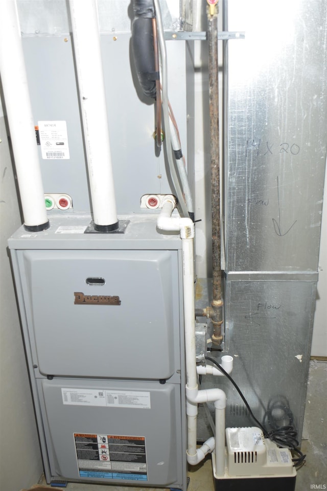 view of utility room