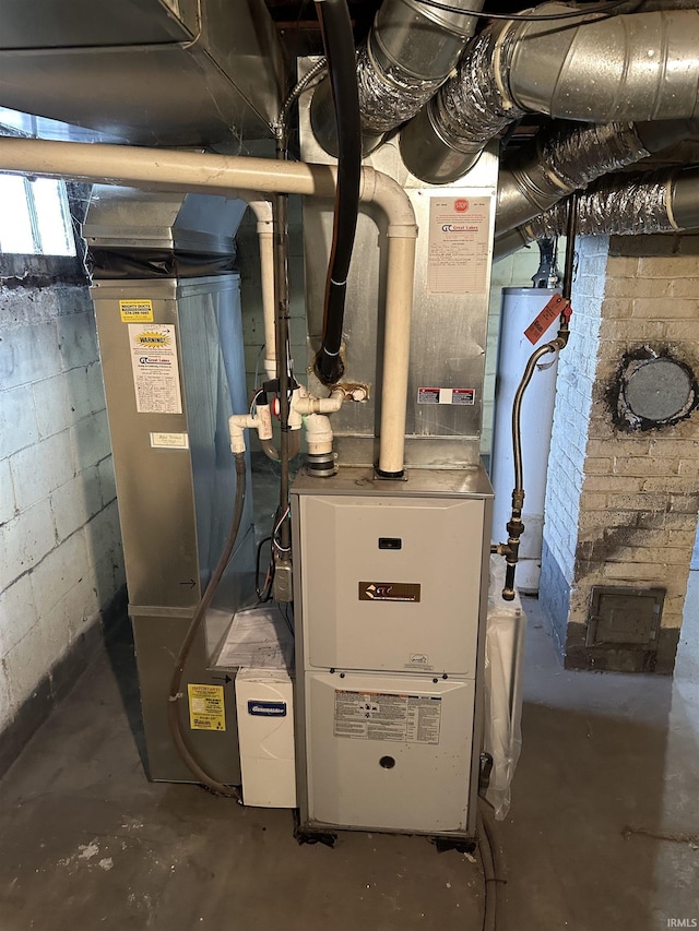 utilities with gas water heater