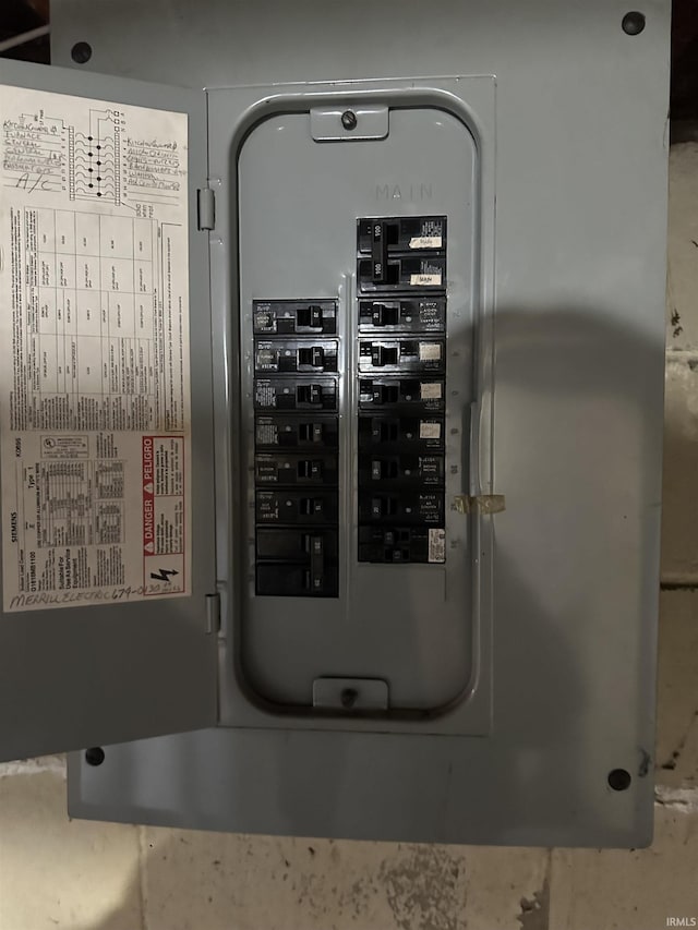 utilities with electric panel