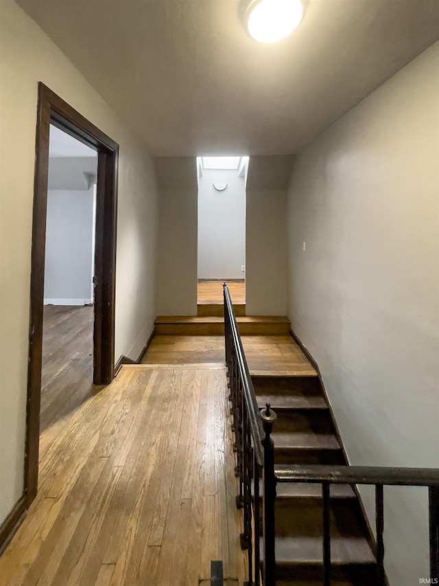 interior space featuring hardwood / wood-style floors