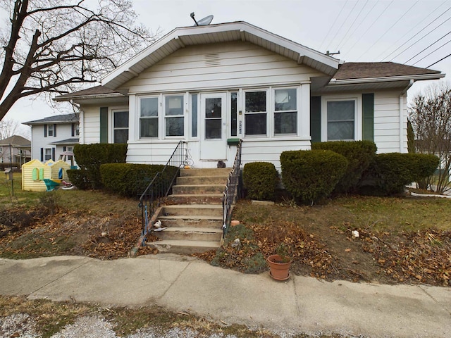 view of bungalow-style house