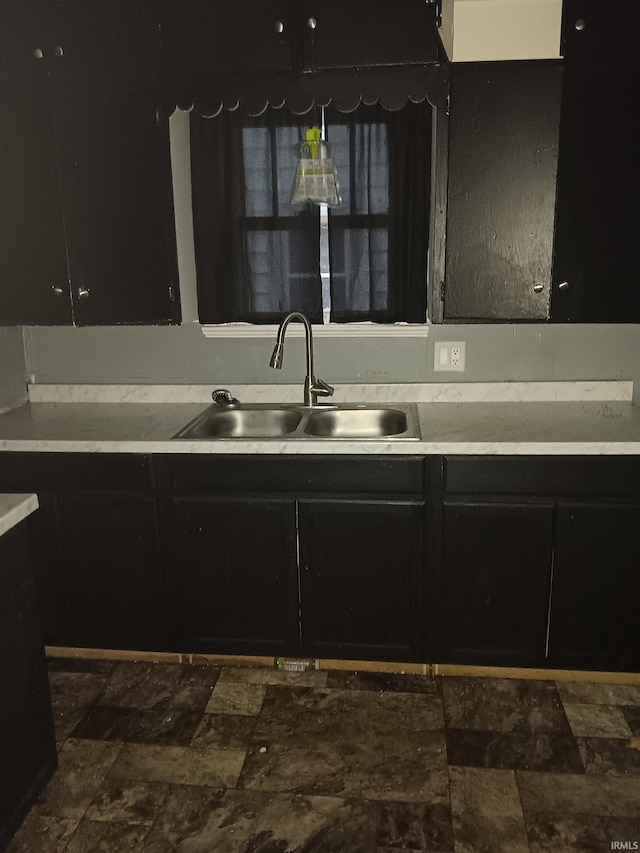 kitchen featuring sink