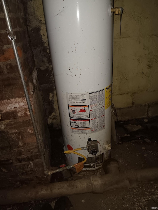 utilities featuring water heater