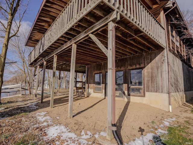 view of stable