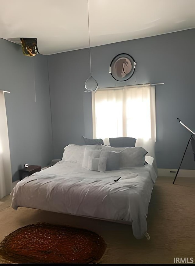 bedroom featuring carpet floors