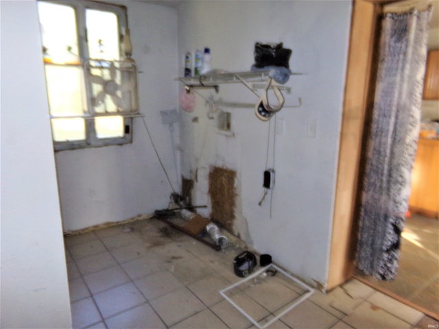 view of laundry room